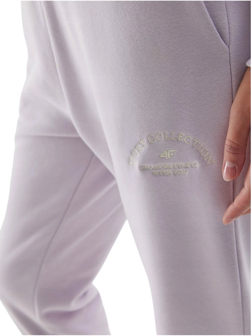 Pantalon de jogging cas f472 - 4f Violet clair - Kiabi