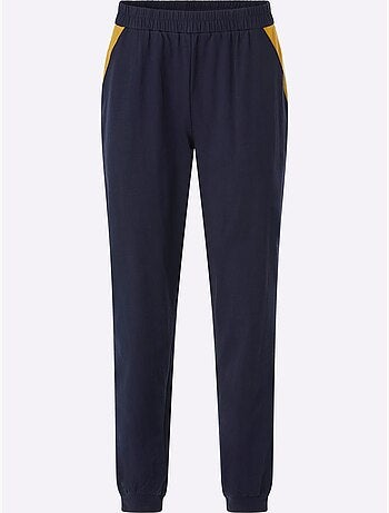 Pantalon de jogging ceinture élastique confortable - taille moyenne - moda vilona