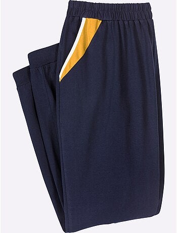 Pantalon de jogging ceinture élastique confortable - taille moyenne - moda vilona