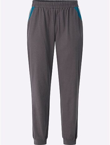 Pantalon de jogging ceinture élastique confortable - taille moyenne - moda vilona