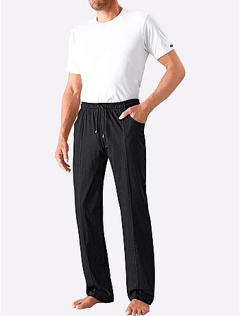 Pantalon de jogging ceinture élastique confortable - taille moyenne - moda vilona