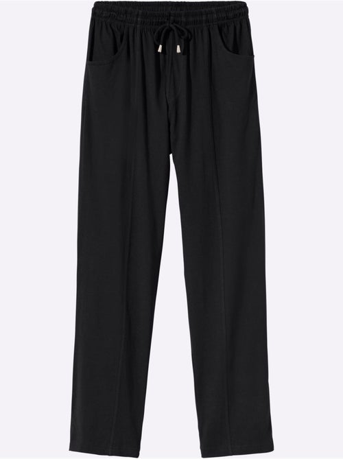Pantalon de jogging ceinture élastique confortable - taille moyenne - moda vilona - Kiabi