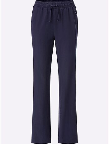 Pantalon de jogging ceinture élastique confortable - taille standard - moda vilona