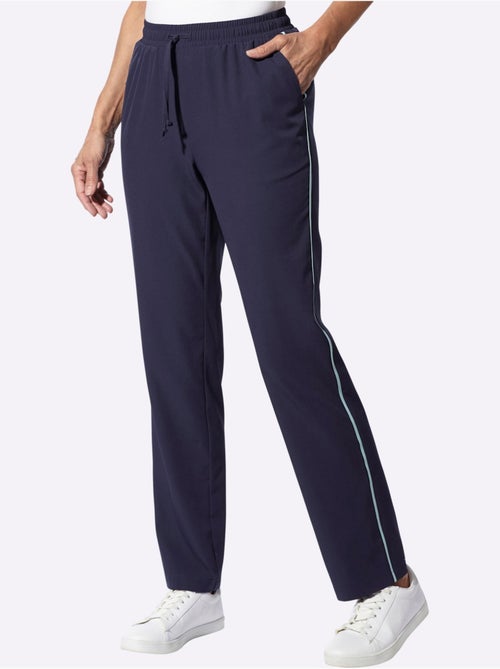 Pantalon de jogging ceinture élastique confortable - taille standard - moda vilona - Kiabi Pantalon de jogging ceinture élastique confortable - taille standard - moda vilona - Kiabi