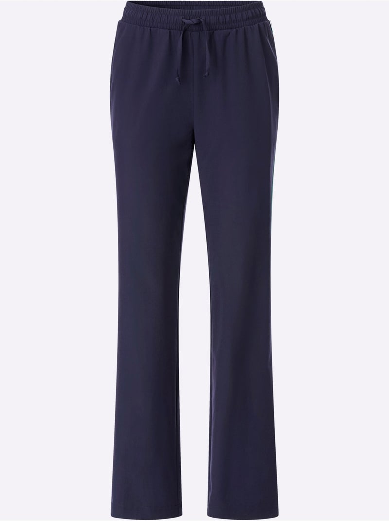 Pantalon de jogging ceinture élastique confortable - taille standard - moda vilona Bleu marine - Kiabi
