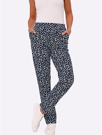 Pantalon de jogging ceinture élastique confortable - taille standard - moda vilona