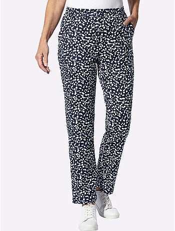Pantalon de jogging ceinture élastique confortable - taille standard - moda vilona
