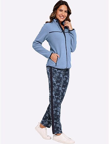 Pantalon de jogging ceinture élastique confortable - taille standard - moda vilona