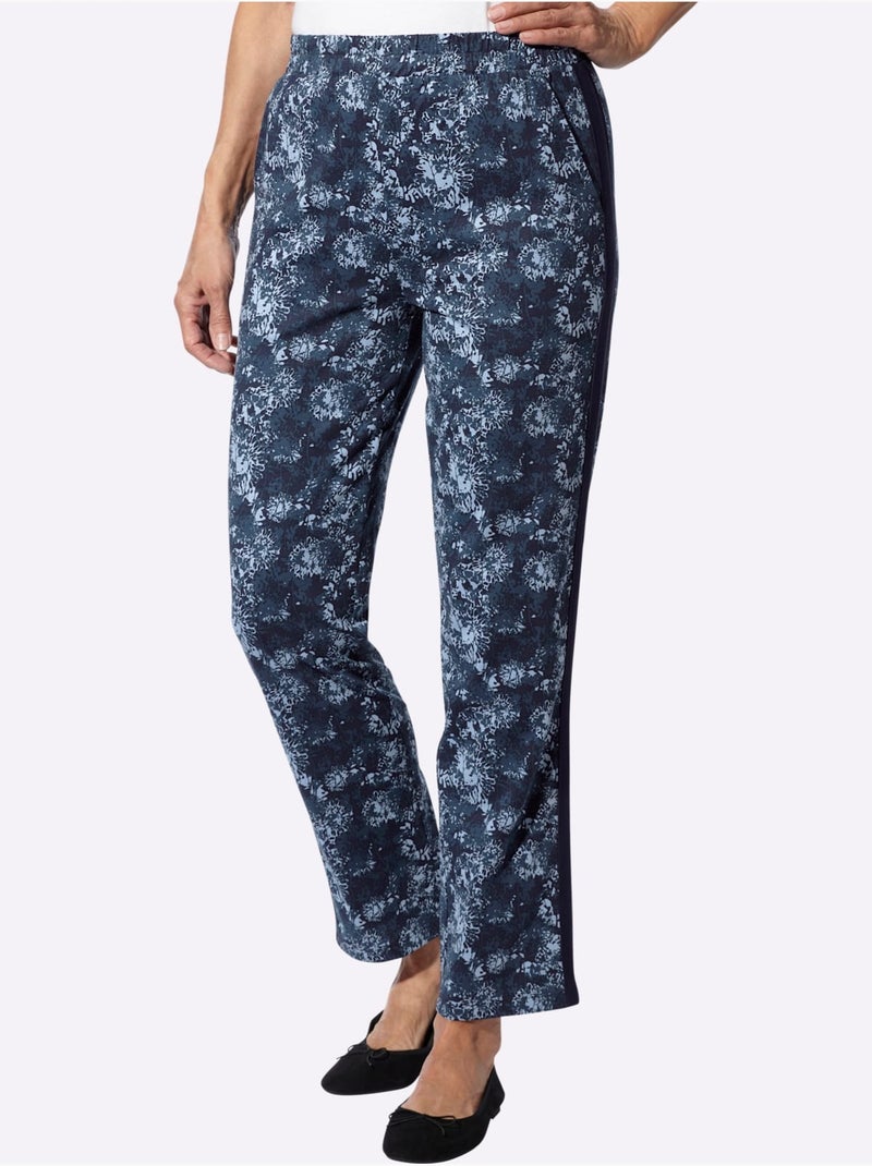 Pantalon de jogging ceinture élastique confortable - taille standard - moda vilona Bleu - Kiabi