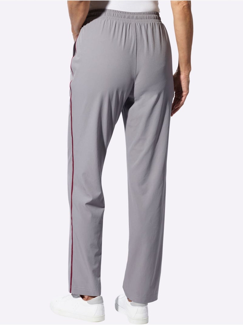 Pantalon de jogging ceinture élastique confortable - taille standard - moda vilona Gris foncé - Kiabi