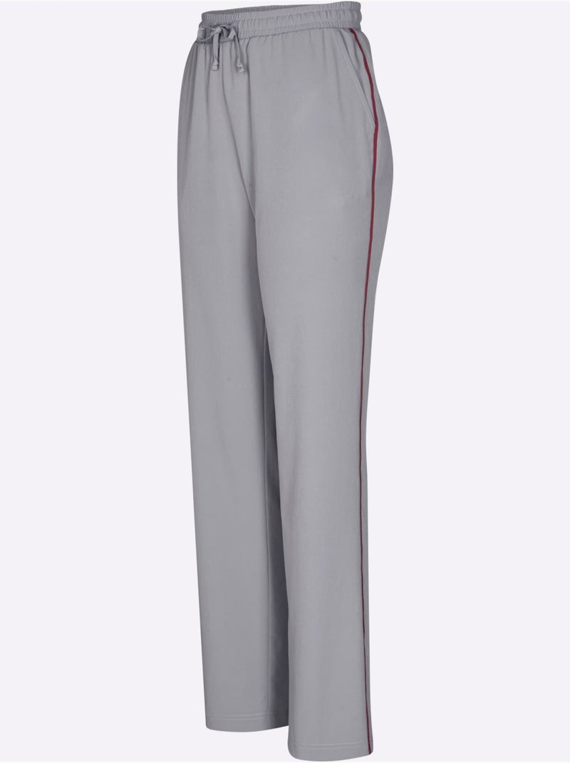 Pantalon de jogging ceinture élastique confortable - taille standard - moda vilona Gris foncé - Kiabi