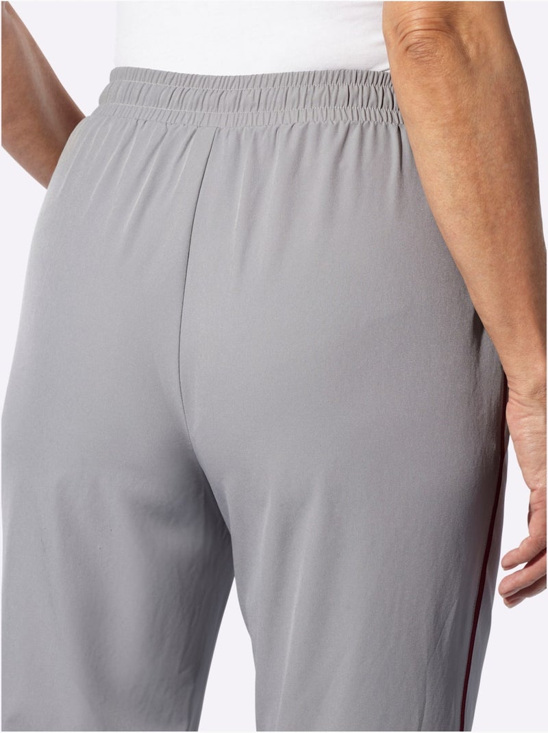 Pantalon de jogging ceinture élastique confortable - taille standard - moda vilona Gris foncé - Kiabi