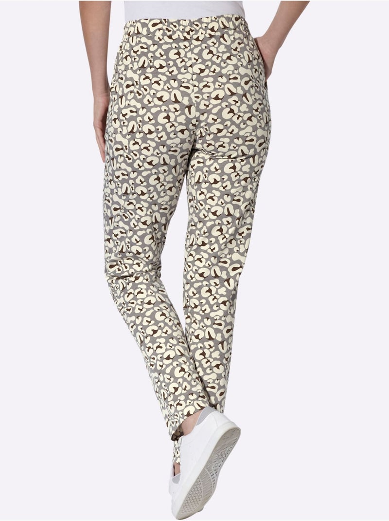 Pantalon de jogging ceinture élastique confortable - taille standard - moda vilona Gris - Kiabi