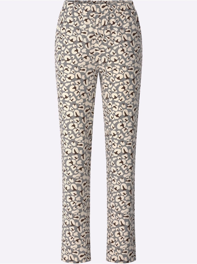 Pantalon de jogging ceinture élastique confortable - taille standard - moda vilona Gris - Kiabi