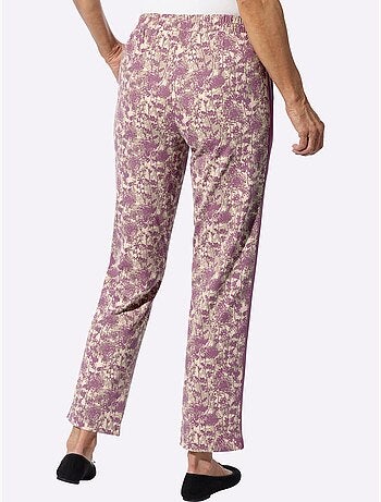 Pantalon de jogging ceinture élastique confortable - taille standard - moda vilona