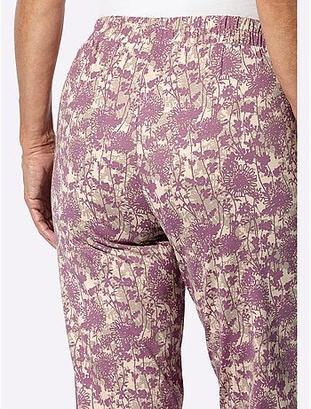 Pantalon de jogging ceinture élastique confortable - taille standard - moda vilona