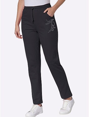 Pantalon de jogging ceinture élastique confortable - taille standard - moda vilona