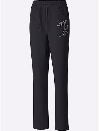 Pantalon de jogging ceinture élastique confortable - taille standard - moda vilona