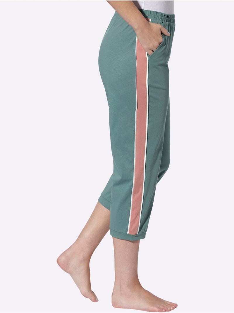Pantalon de jogging ceinture élastique confortable - taille standard - moda vilona Vert jade - Kiabi