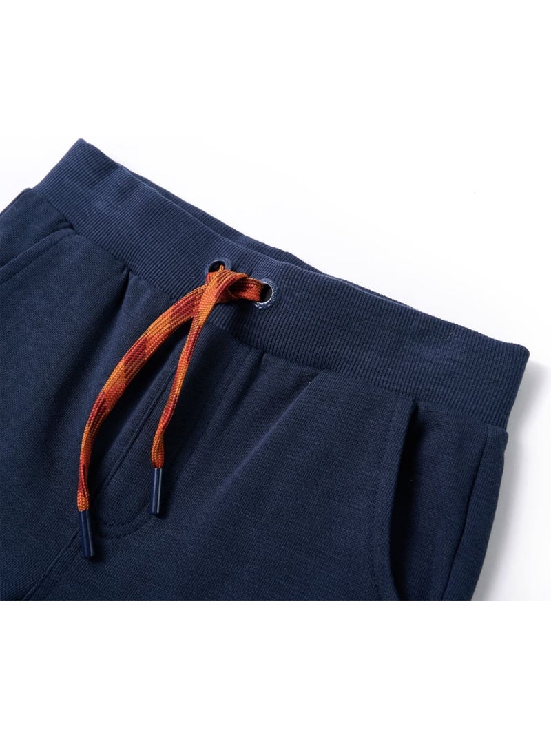 Pantalon de jogging coton doublure polaire - vidaxl Bleu - Kiabi
