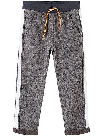 Pantalon de jogging coton mélangé chiné avec cordon - vidaxl