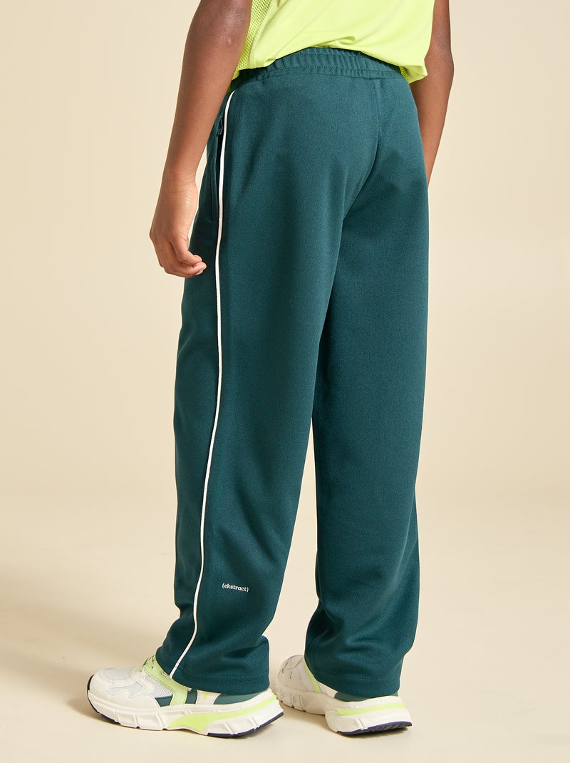 Pantalon de jogging coupe regular (ekstract) Vert - Kiabi