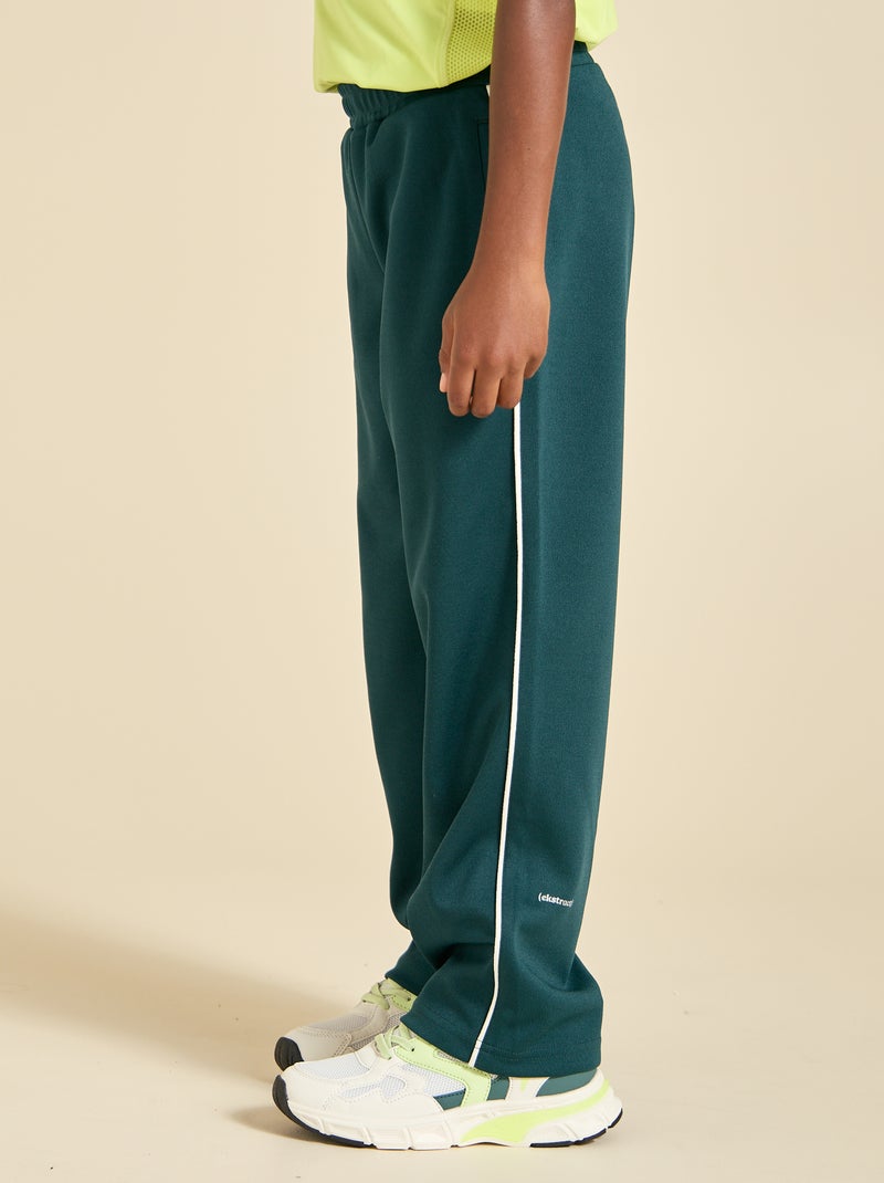 Pantalon de jogging coupe regular (ekstract) Vert - Kiabi
