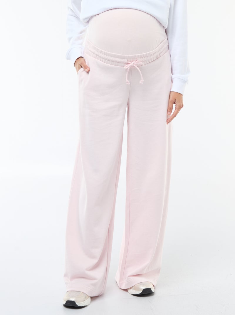 Pantalon de jogging de maternité Rose - Kiabi