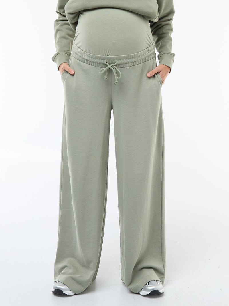 Pantalon de jogging de maternité Vert - Kiabi