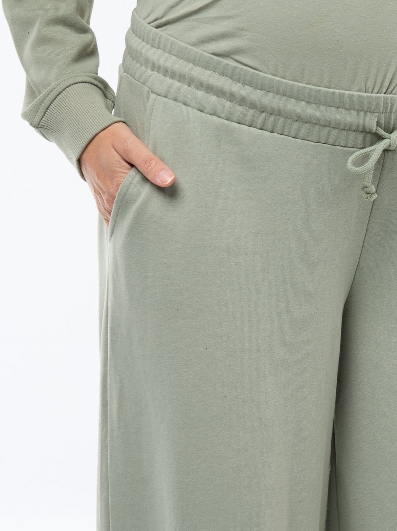 Pantalon de jogging de maternité Vert - Kiabi