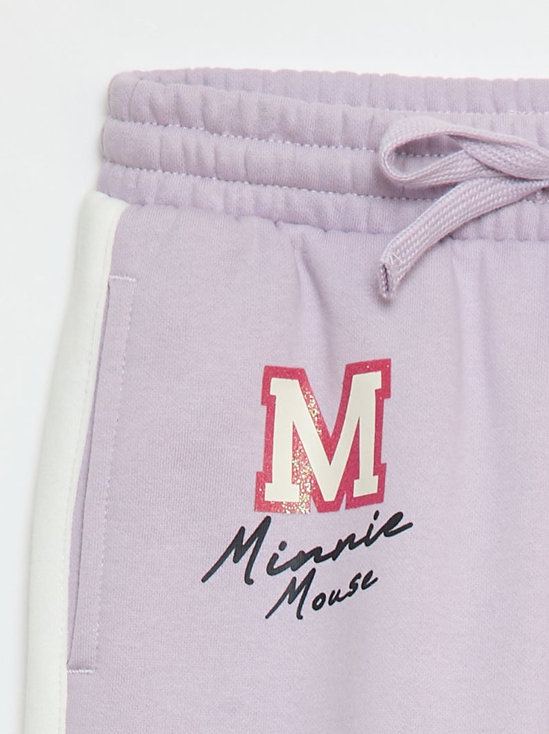 Pantalon de jogging 'Disney' Violet - Kiabi