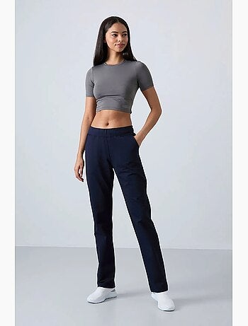 Pantalon de jogging droit à taille haute tommy