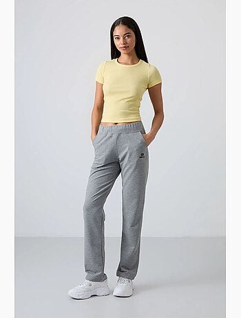 Pantalon de jogging droit à taille haute tommy