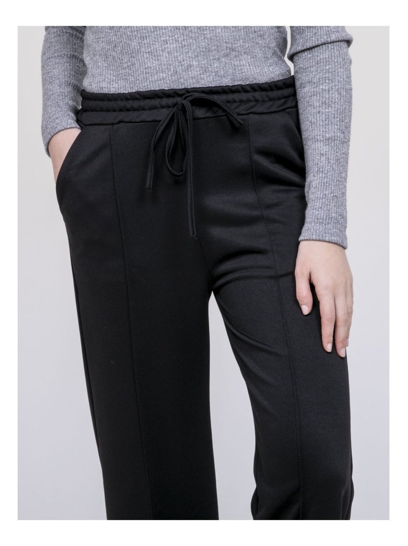 Pantalon de jogging droit ENAELLE Noir - Kiabi