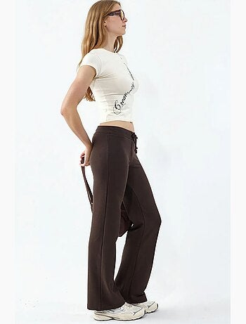 Pantalon de jogging droit femme busem