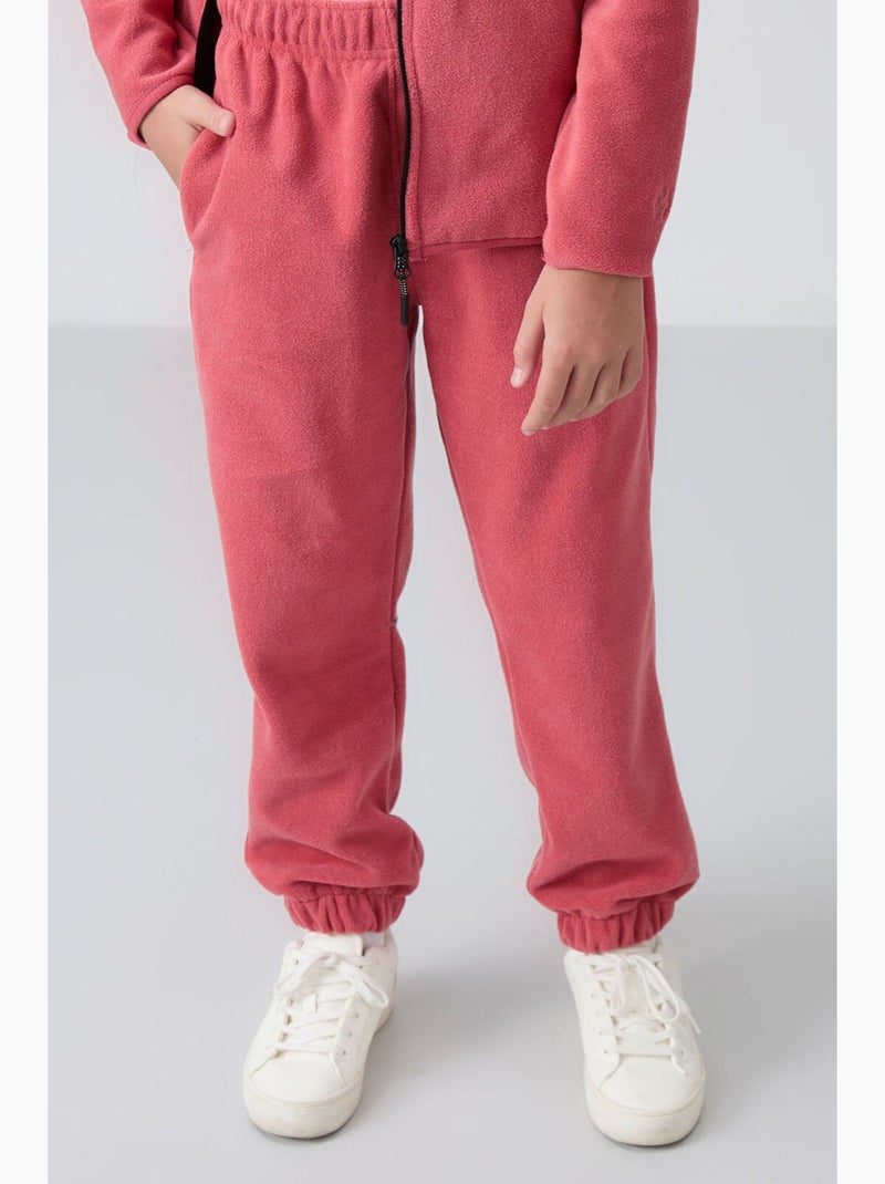 Pantalon de jogging droit tommy Vieux rose - Kiabi