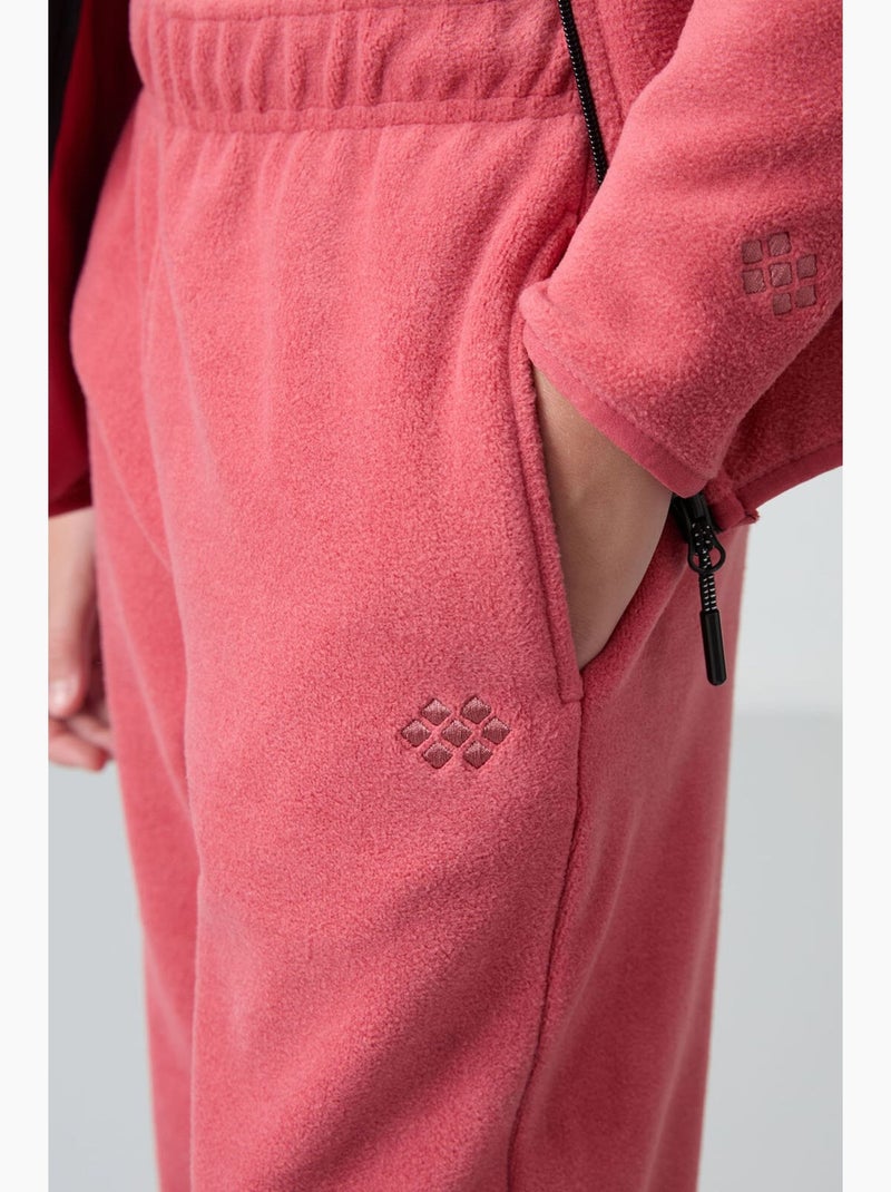 Pantalon de jogging droit tommy Vieux rose - Kiabi