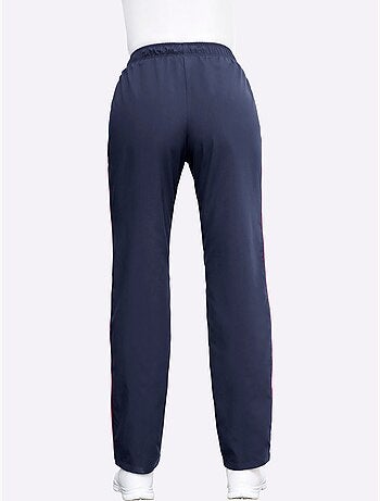Pantalon de jogging empiècements latéraux contrastés - taille courte - witt