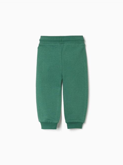 Pantalon de jogging en coton à imprimé Art - Kiabi