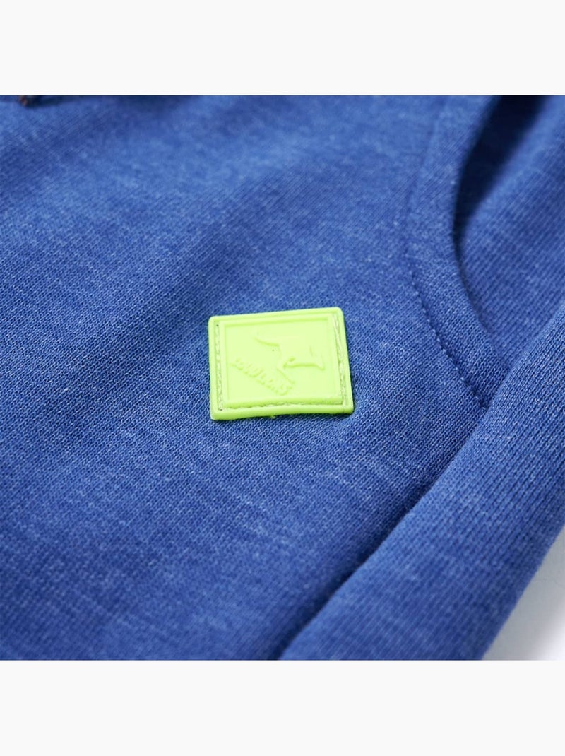 Pantalon de jogging en coton à taille réglable - vidaxl Bleu - Kiabi