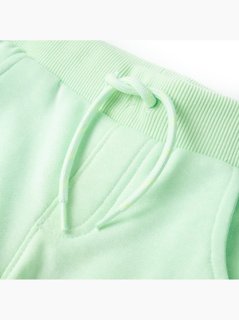 Pantalon de jogging en coton à taille réglable - vidaxl Vert - Kiabi