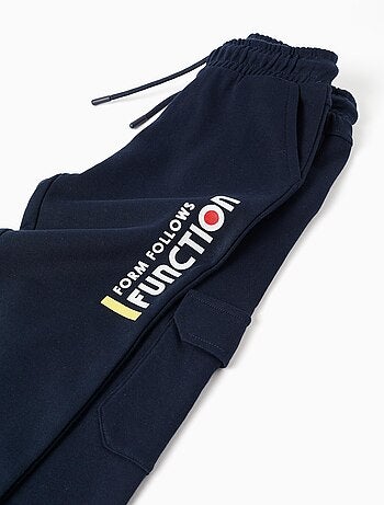 Pantalon de jogging en coton avec poche cargo