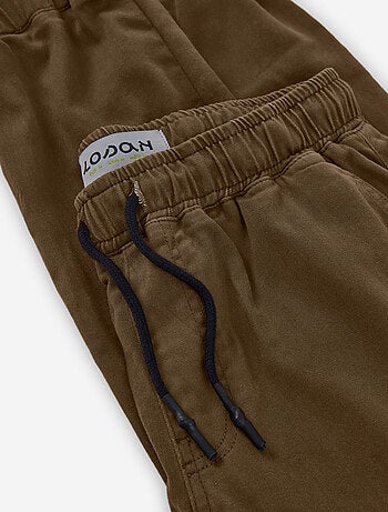 Pantalon de jogging en coton avec poches cargo