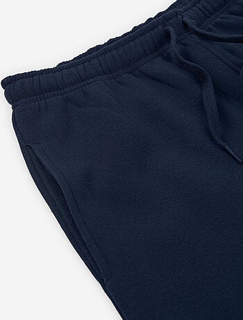 Pantalon de jogging en coton peigné à coupe classique