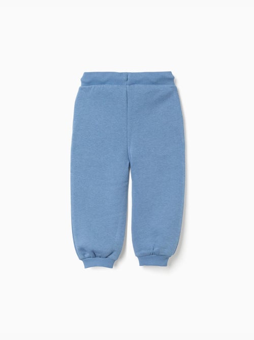 Pantalon de jogging en coton peigné à imprimé Art Thinker - Kiabi