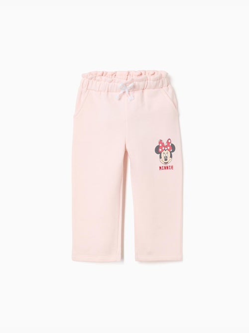 Pantalon de jogging en coton peigné à imprimé Minnie - Kiabi