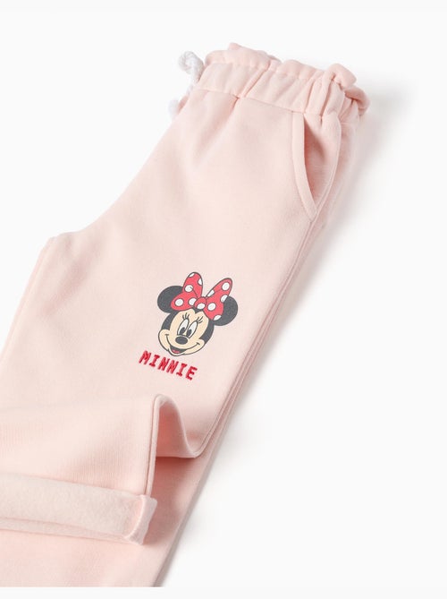 Pantalon de jogging en coton peigné à imprimé Minnie - Kiabi
