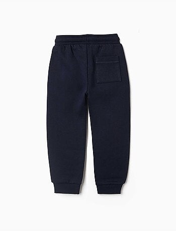 Pantalon de jogging en coton peigné avec cordon de serrage et poches