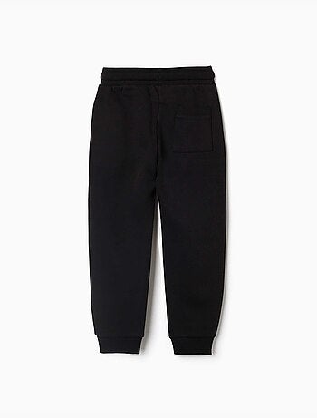 Pantalon de jogging en coton peigné avec cordon de serrage et poches