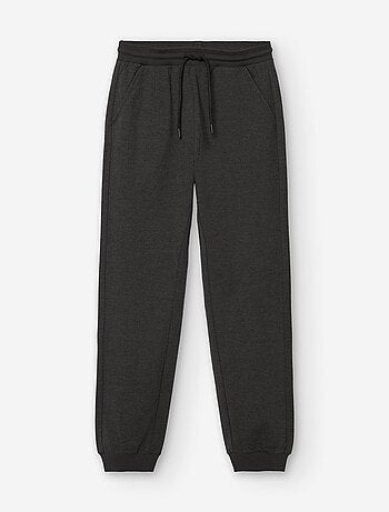 Pantalon de jogging en coton peigné avec cordon de serrage